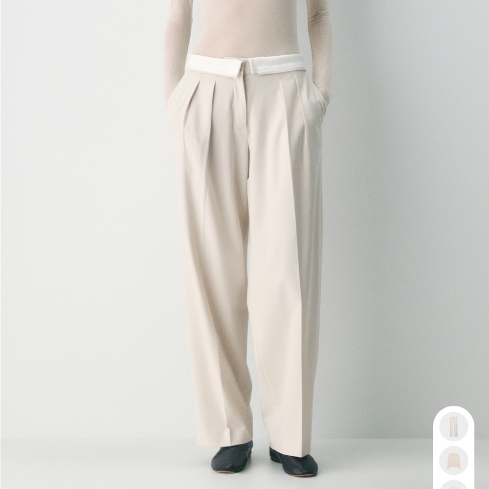 NWT Aritzia Babaton Bureau Re essential light pants